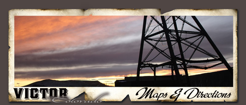 Victor, Colorado Maps
